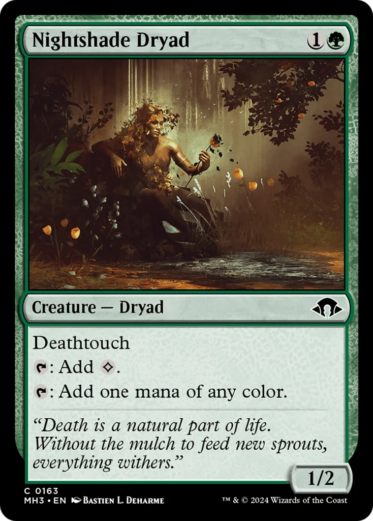 Nightshade Dryad · Modern Horizons 3