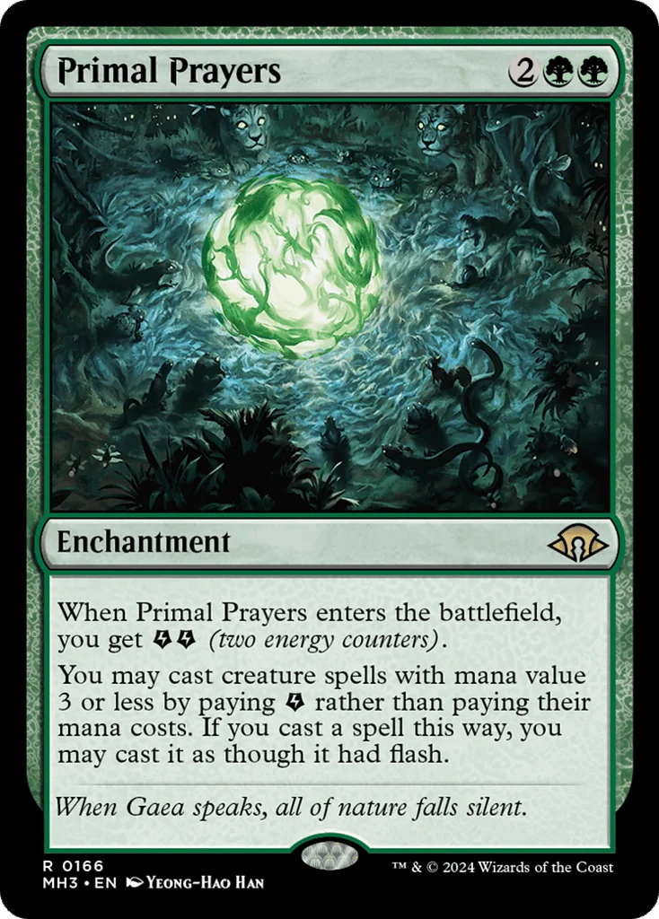 Primal Prayers · Modern Horizons 3