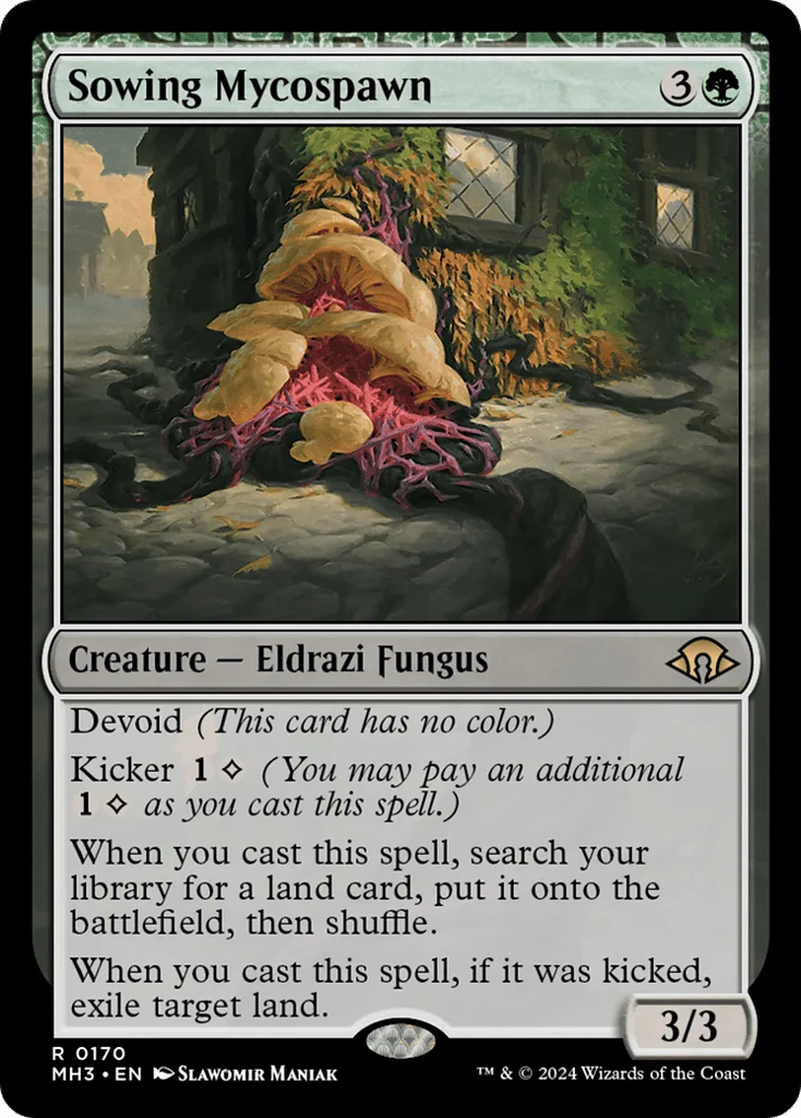Sowing Mycospawn · Modern Horizons 3