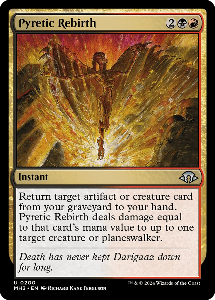 Pyretic Rebirth · Modern Horizons 3