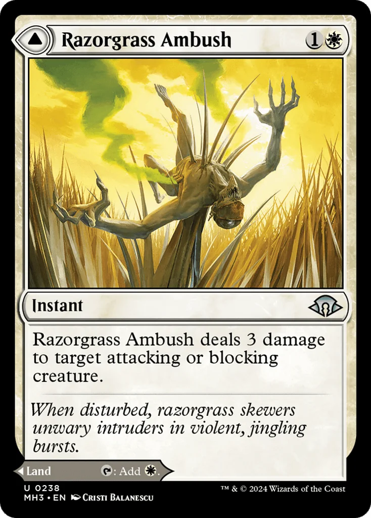 Razorgrass Ambush // Razorgrass Field · Modern Horizons 3