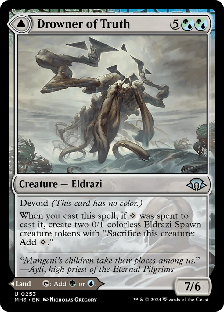 Drowner of Truth // Drowned Jungle · Modern Horizons 3