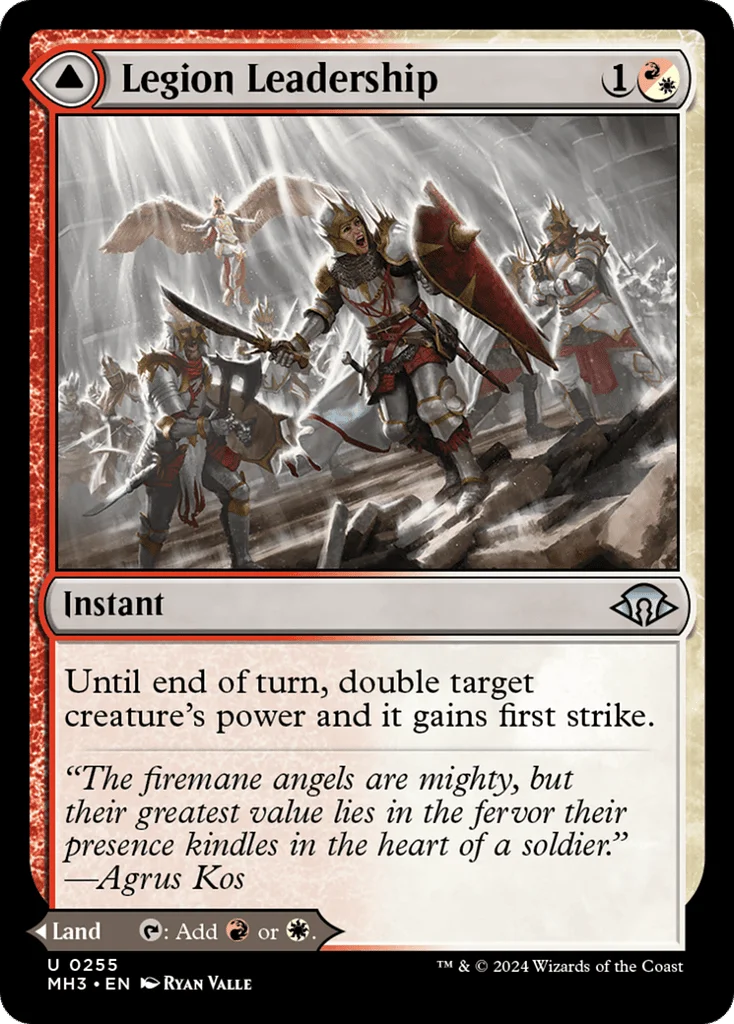 Legion Leadership // Legion Stronghold · Modern Horizons 3