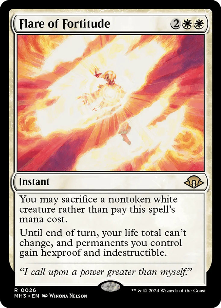 Flare of Fortitude · Modern Horizons 3