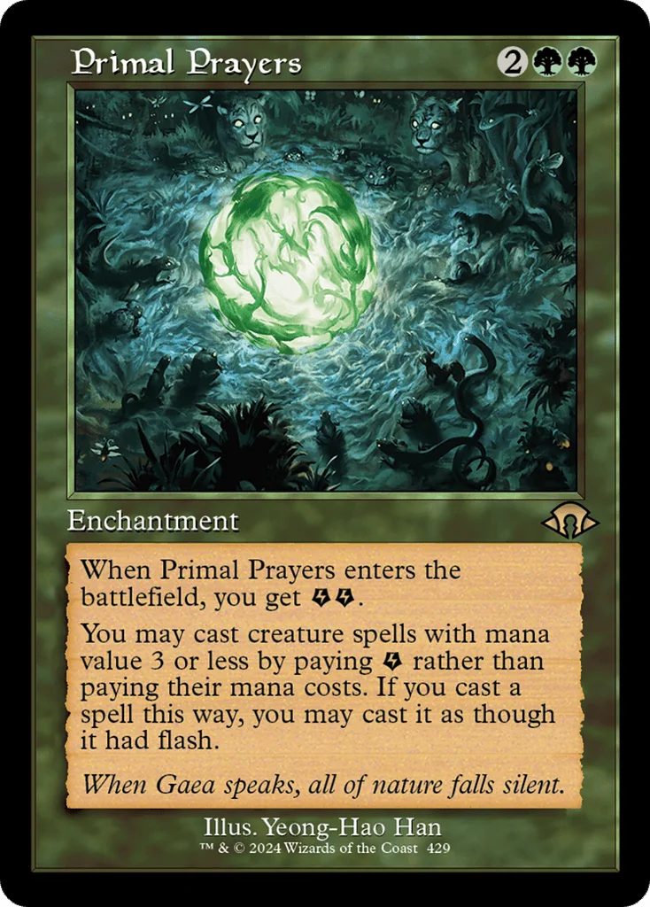Primal Prayers · Modern Horizons 3