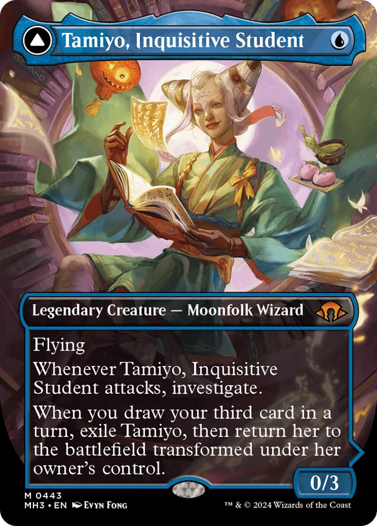 Tamiyo, Inquisitive Student // Tamiyo, Seasoned Scholar · Modern Horizons 3
