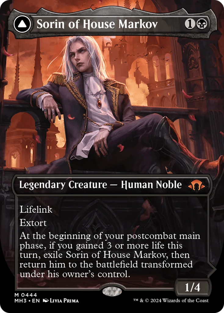 Sorin of House Markov // Sorin, Ravenous Neonate · Modern Horizons 3