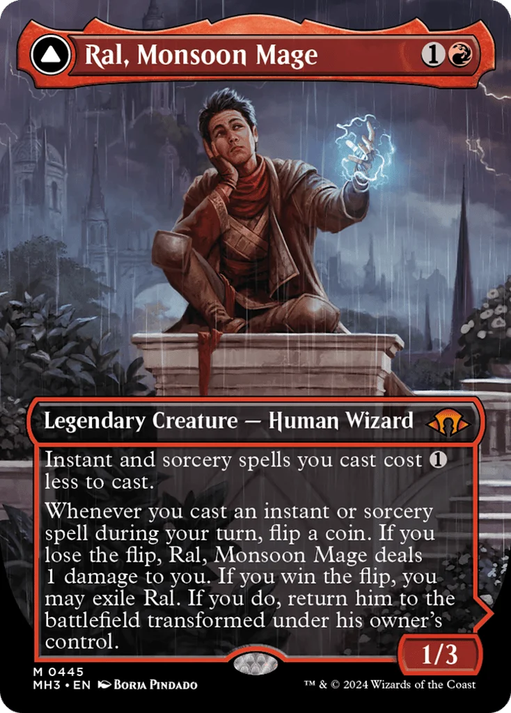 Ral, Monsoon Mage // Ral, Leyline Prodigy · Modern Horizons 3