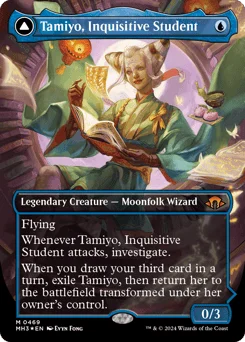 Tamiyo, Inquisitive Student // Tamiyo, Seasoned Scholar