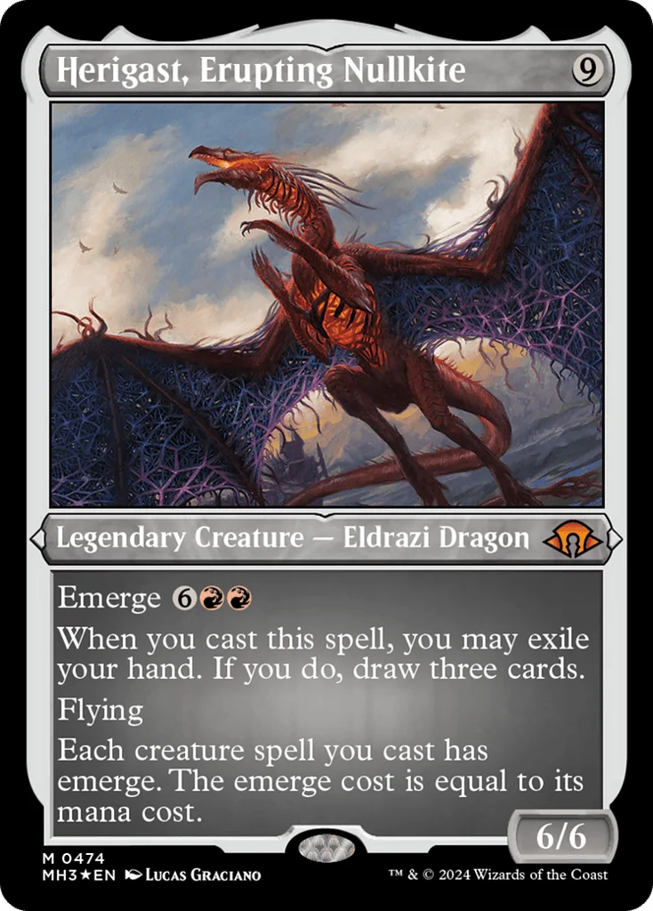 Herigast, Erupting Nullkite · Modern Horizons 3