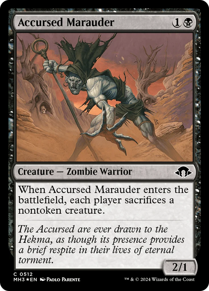 Accursed Marauder · Modern Horizons 3