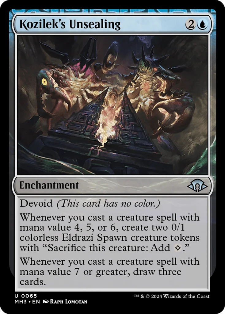 Kozilek's Unsealing · Modern Horizons 3