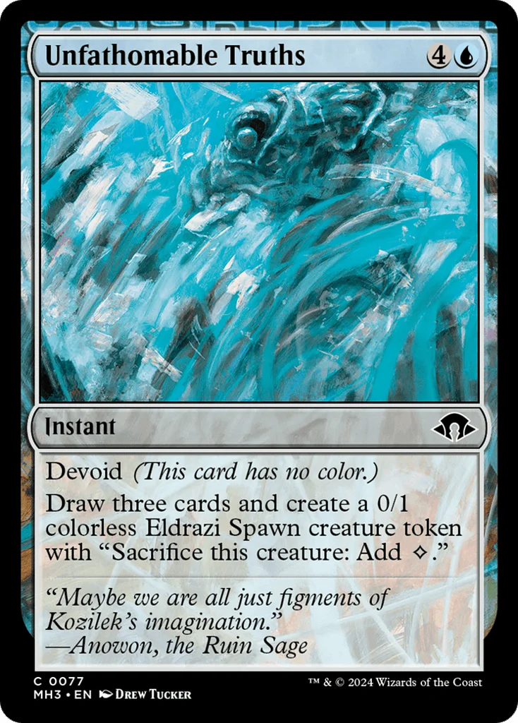 Unfathomable Truths · Modern Horizons 3