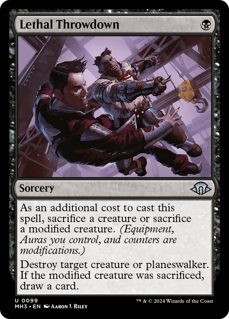 Lethal Throwdown · Modern Horizons 3