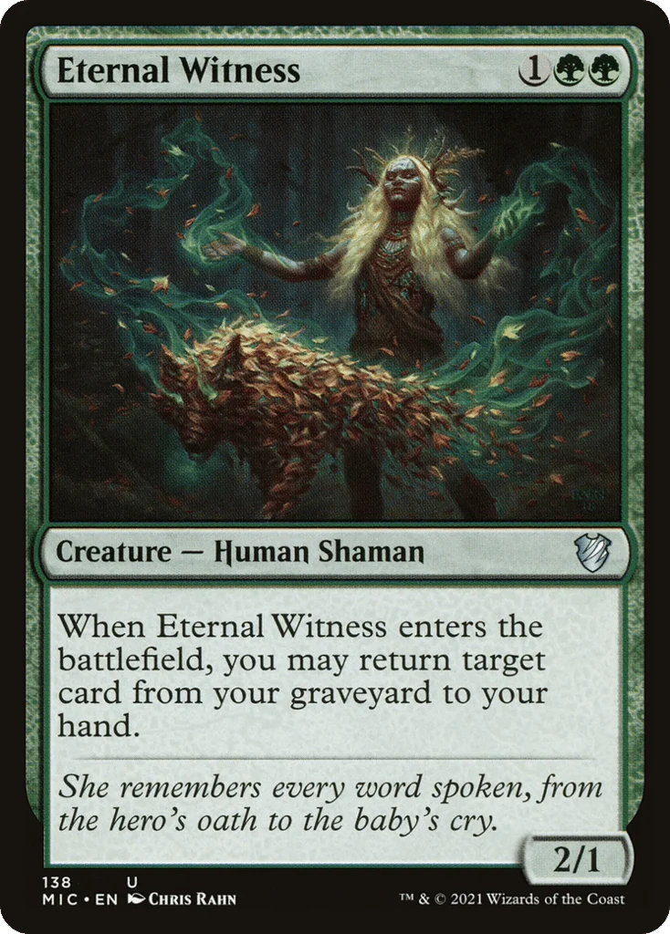 Eternal Witness · Midnight Hunt Commander