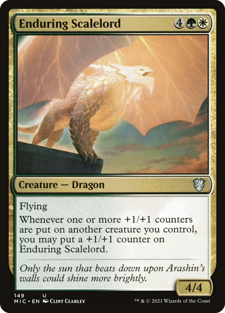 Enduring Scalelord · Midnight Hunt Commander
