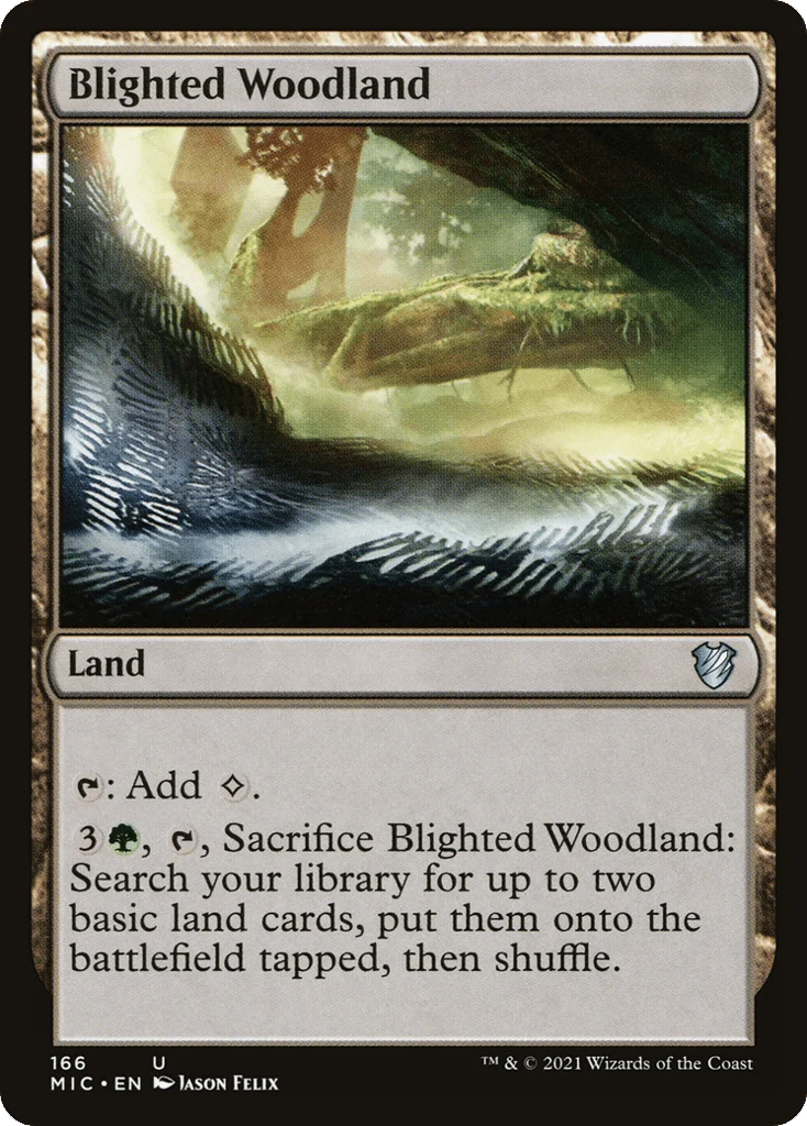 Blighted Woodland · Midnight Hunt Commander