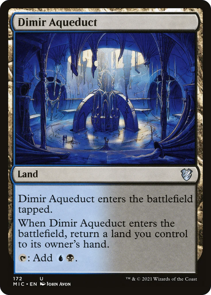 Dimir Aqueduct · Midnight Hunt Commander