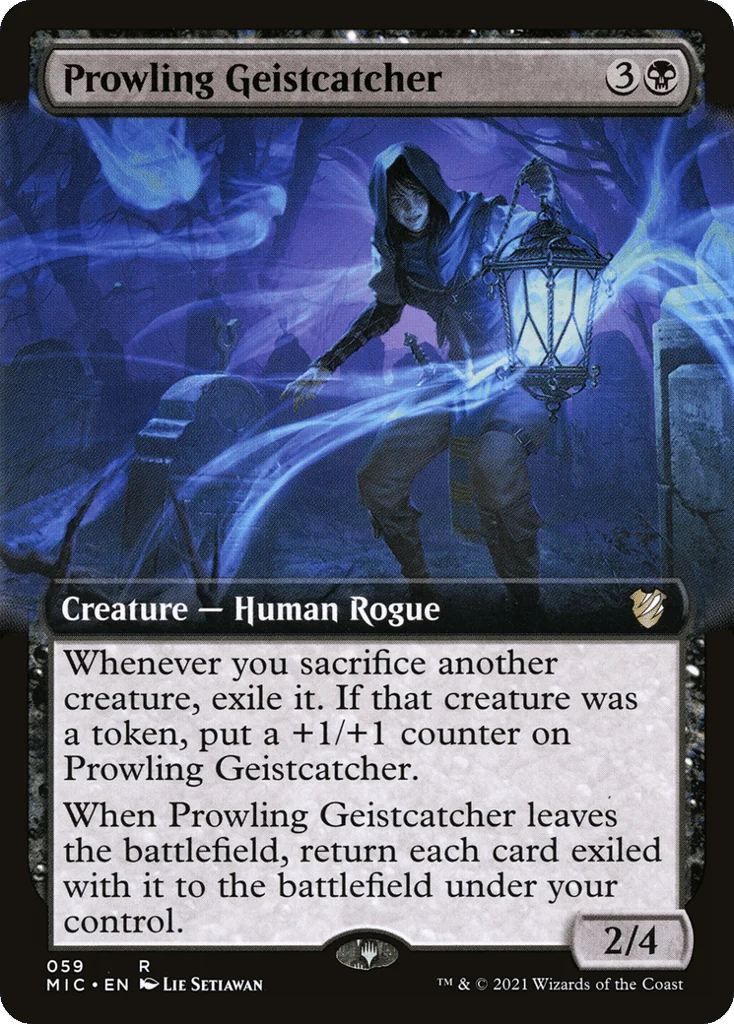 Prowling Geistcatcher · Midnight Hunt Commander
