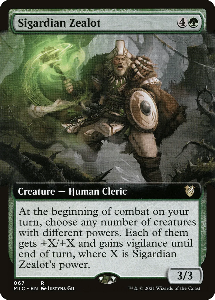 Sigardian Zealot · Midnight Hunt Commander