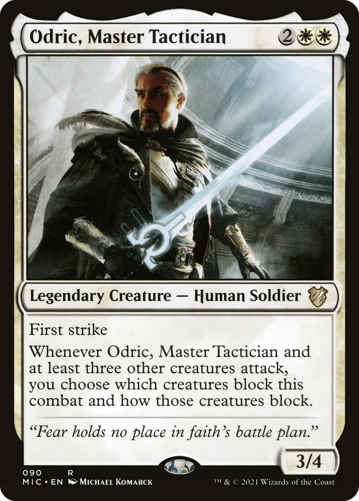 Odric, Master Tactician · Midnight Hunt Commander