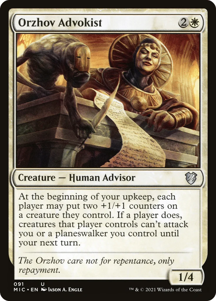 Orzhov Advokist · Midnight Hunt Commander