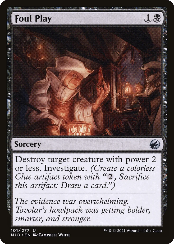 Foul Play · Innistrad: Midnight Hunt