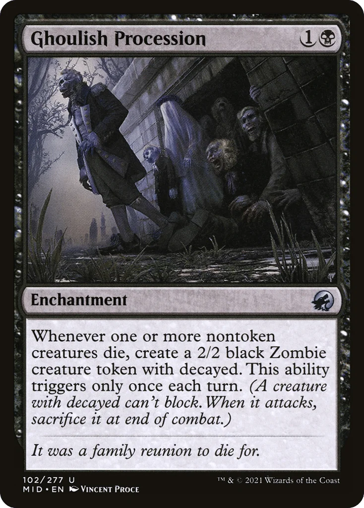 Ghoulish Procession · Innistrad: Midnight Hunt