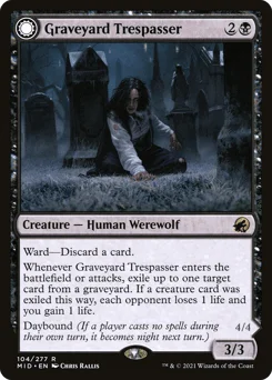 Graveyard Trespasser // Graveyard Glutton