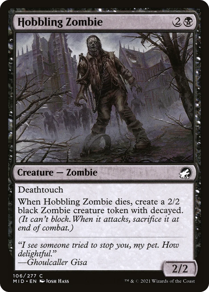 Hobbling Zombie · Innistrad: Midnight Hunt
