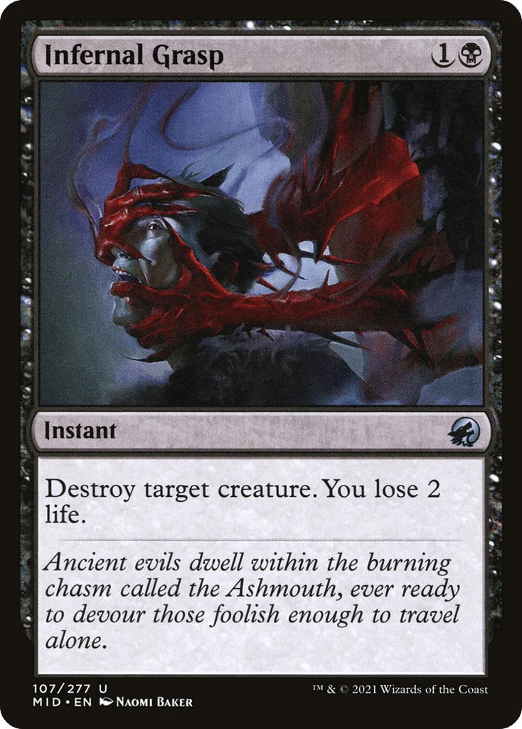 Infernal Grasp · Innistrad: Midnight Hunt