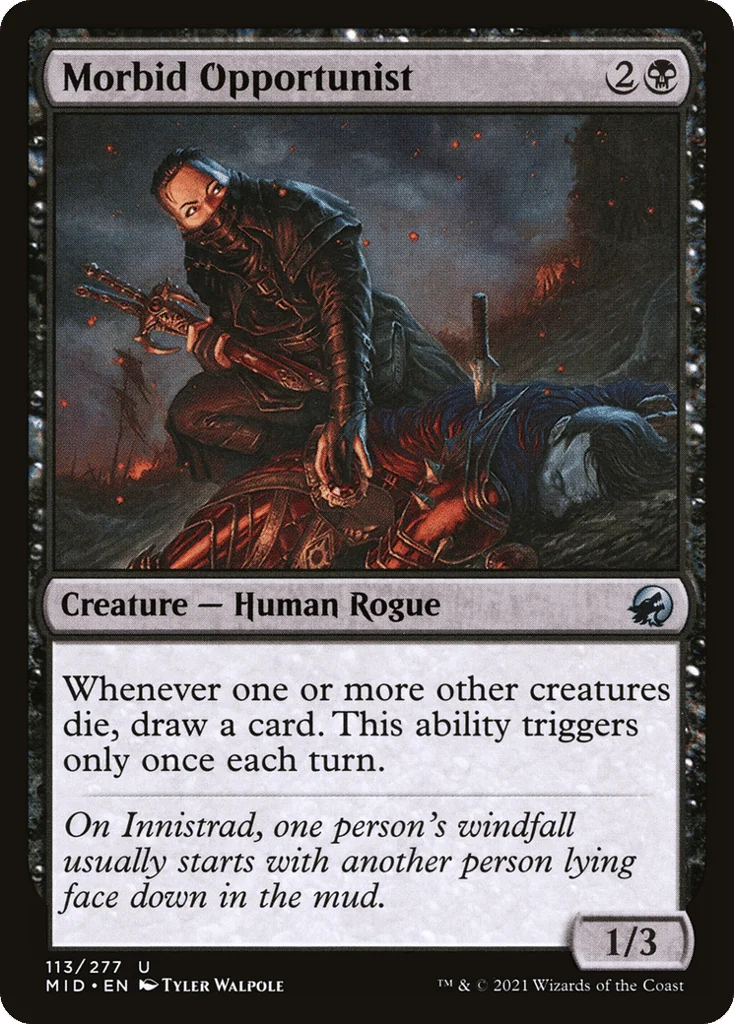 Morbid Opportunist · Innistrad: Midnight Hunt