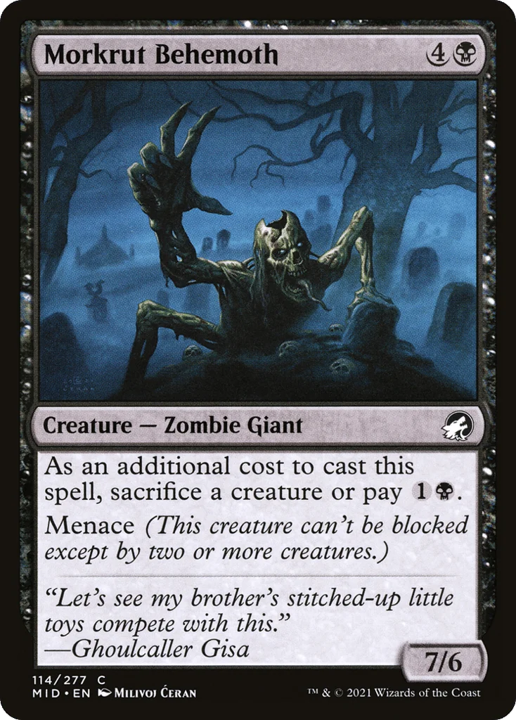 Morkrut Behemoth · Innistrad: Midnight Hunt