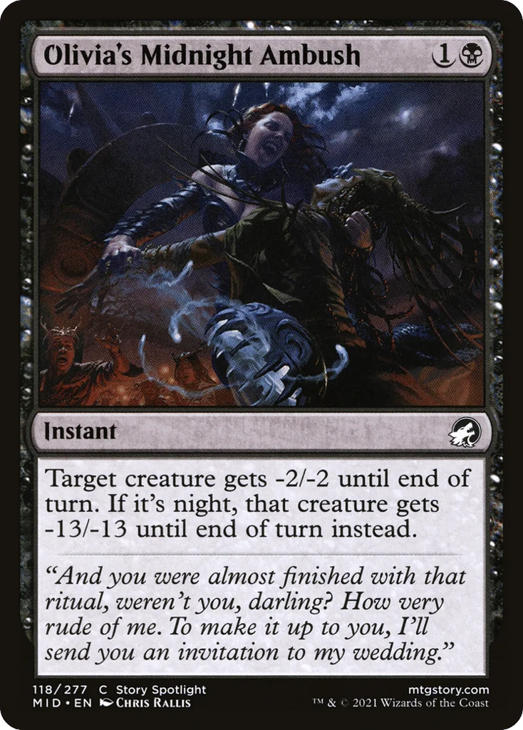 Olivia's Midnight Ambush · Innistrad: Midnight Hunt