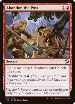 Abandon the Post