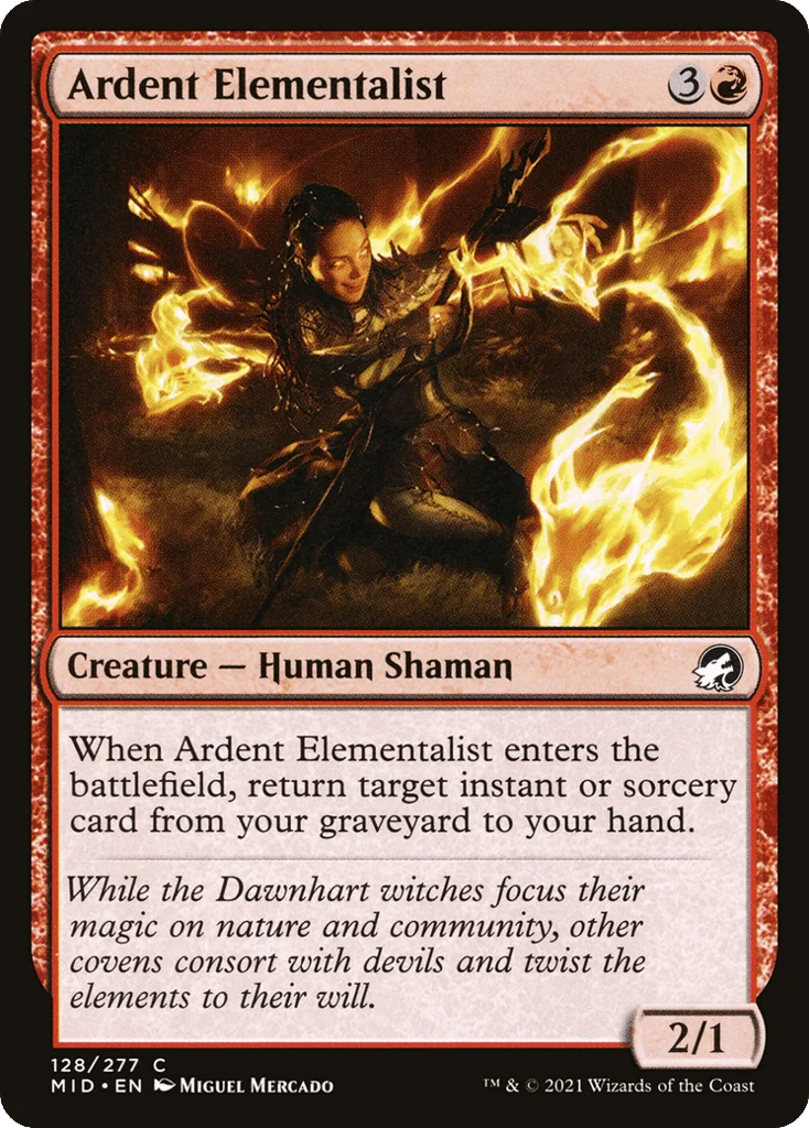 Ardent Elementalist · Innistrad: Midnight Hunt