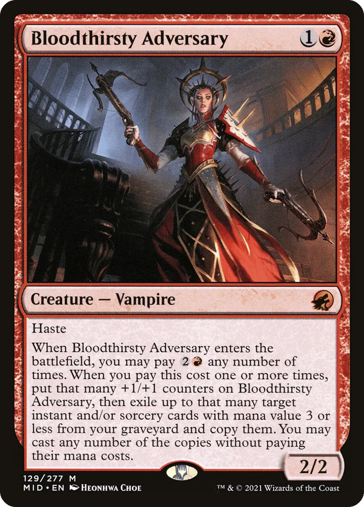 Bloodthirsty Adversary · Innistrad: Midnight Hunt