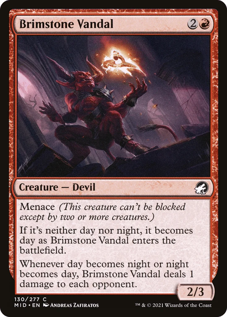 Brimstone Vandal · Innistrad: Midnight Hunt