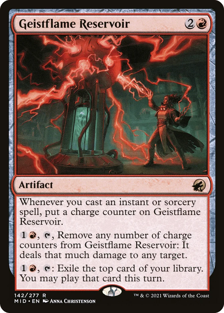 Geistflame Reservoir · Innistrad: Midnight Hunt