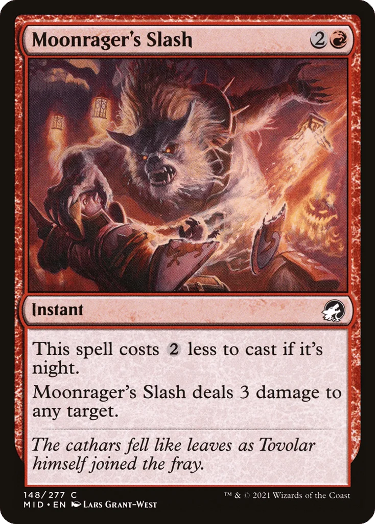 Moonrager's Slash · Innistrad: Midnight Hunt
