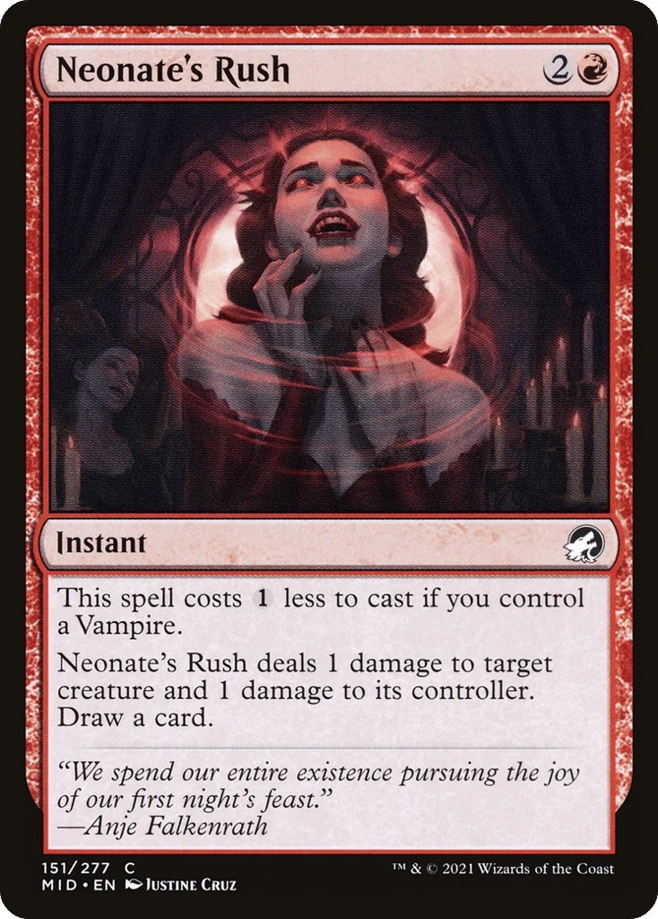 Neonate's Rush · Innistrad: Midnight Hunt