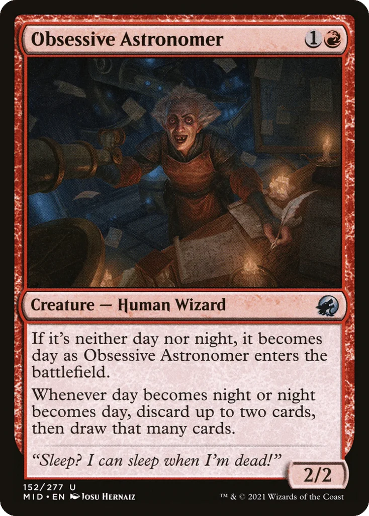 Obsessive Astronomer · Innistrad: Midnight Hunt