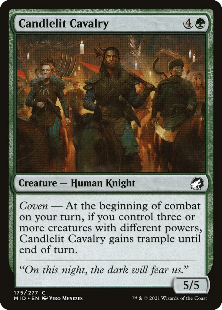 Candlelit Cavalry · Innistrad: Midnight Hunt