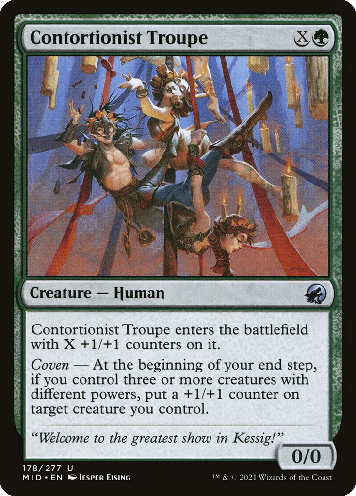 Contortionist Troupe · Innistrad: Midnight Hunt