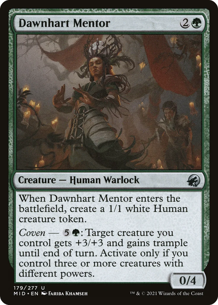 Dawnhart Mentor · Innistrad: Midnight Hunt