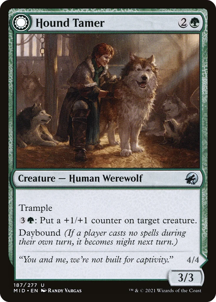 Hound Tamer // Untamed Pup · Innistrad: Midnight Hunt