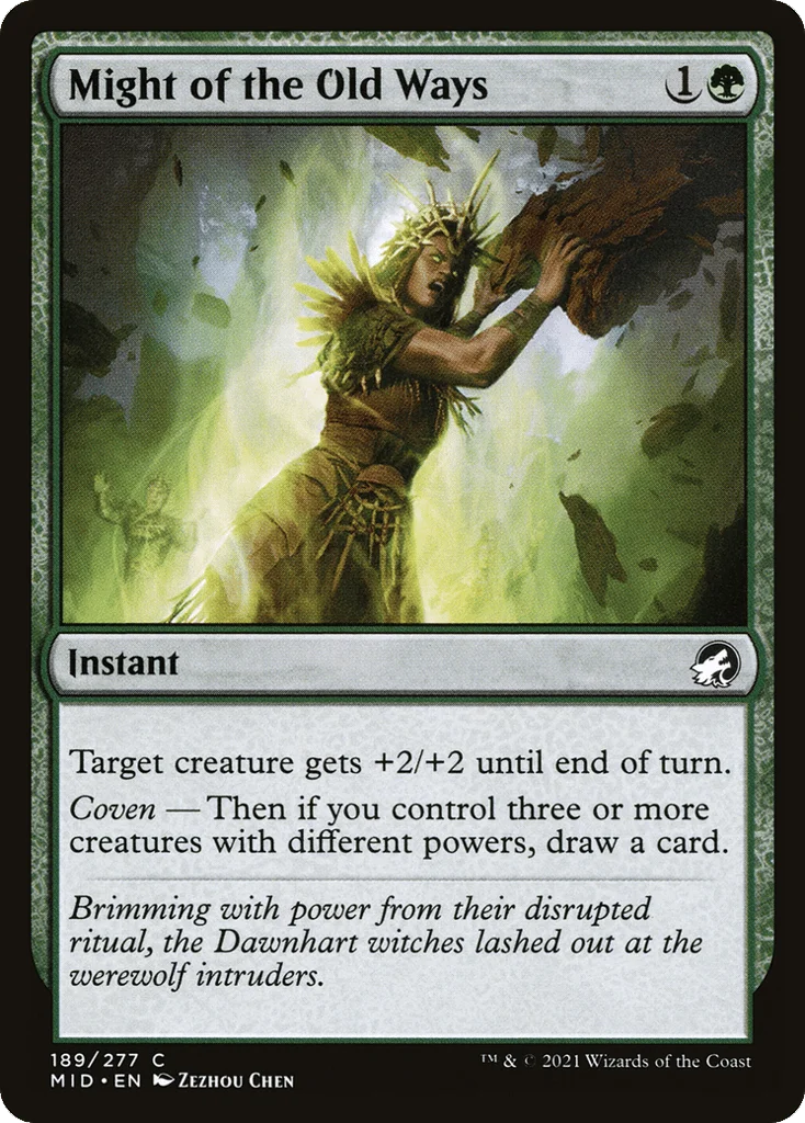 Might of the Old Ways · Innistrad: Midnight Hunt