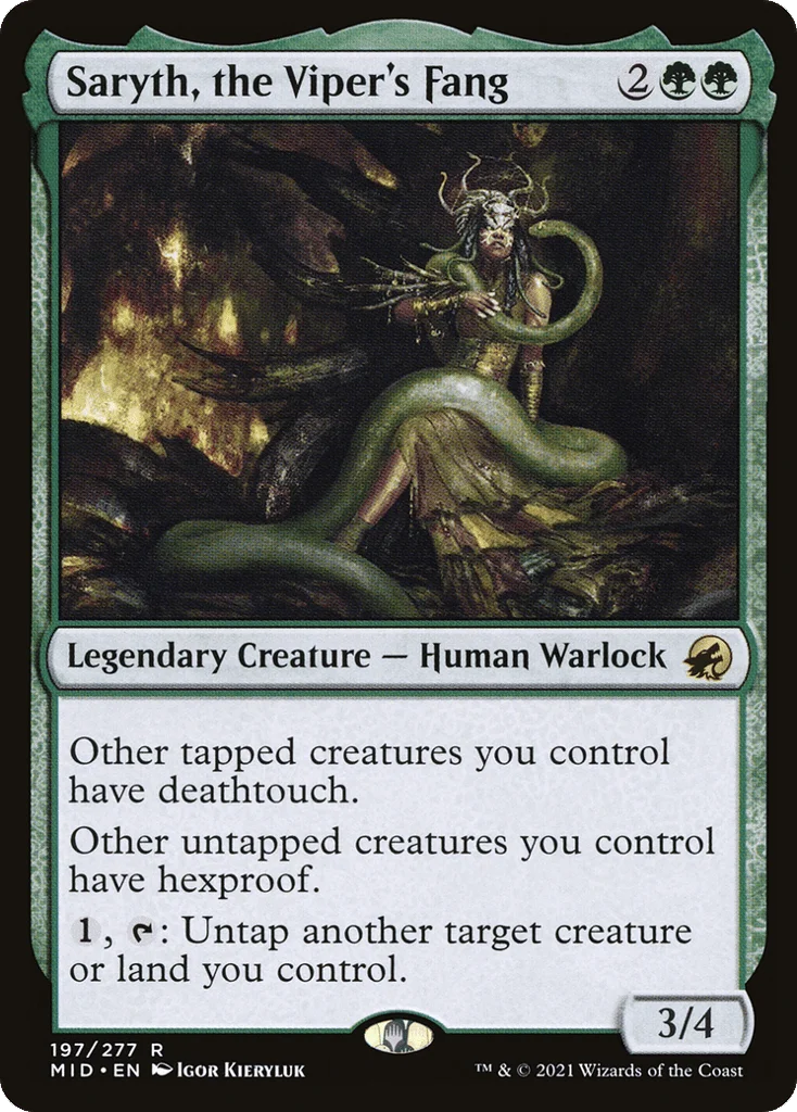 Saryth, the Viper's Fang · Innistrad: Midnight Hunt
