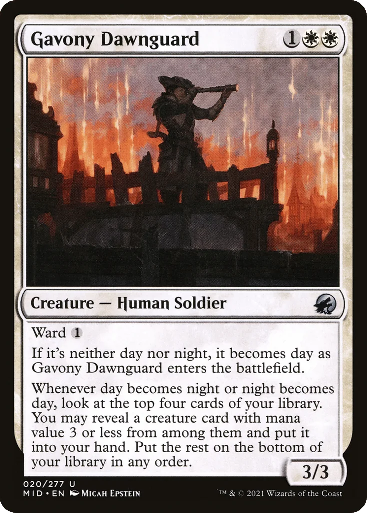 Gavony Dawnguard · Innistrad: Midnight Hunt