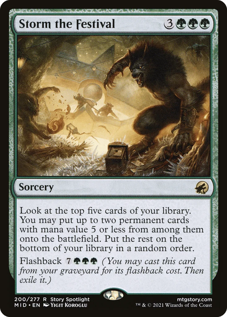 Storm the Festival · Innistrad: Midnight Hunt